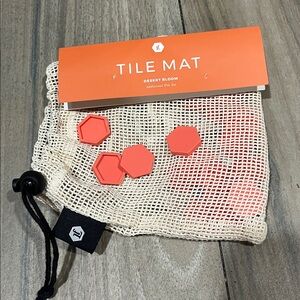 Letterfolk tile mat tiles desert bloom